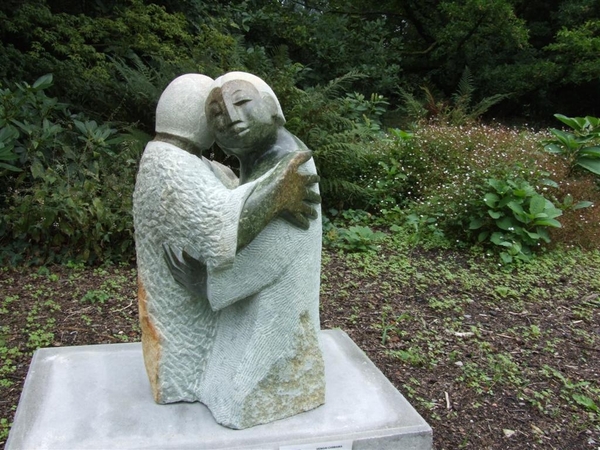 Beelden in arboretum Kalmthout