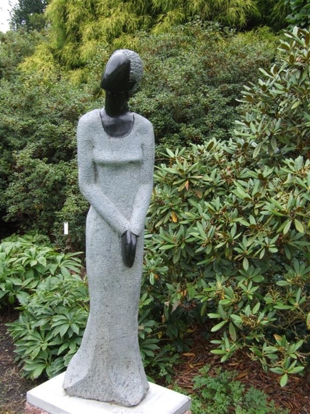 Beelden in arboretum Kalmthout