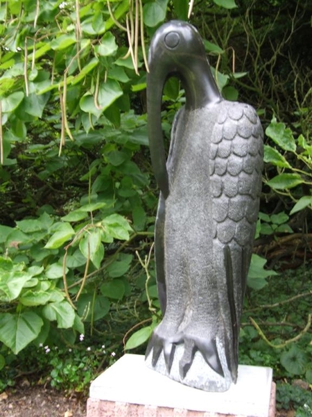 Beelden in arboretum Kalmthout