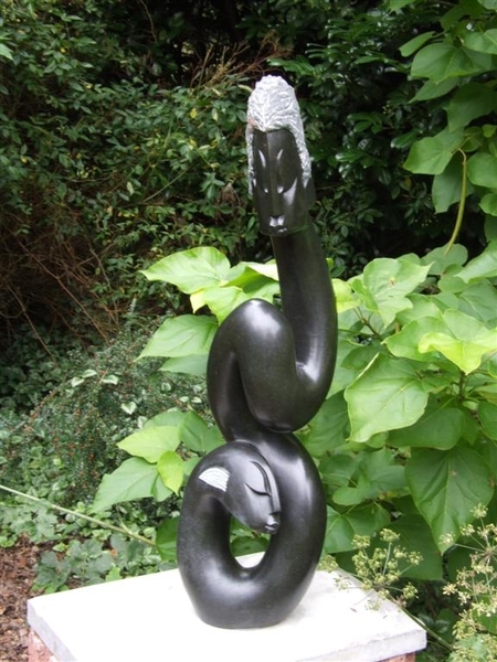 Beelden in arboretum Kalmthout