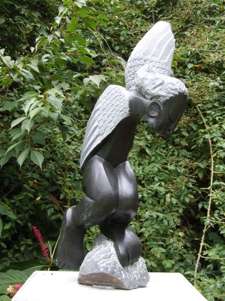 Beelden in arboretum Kalmthout