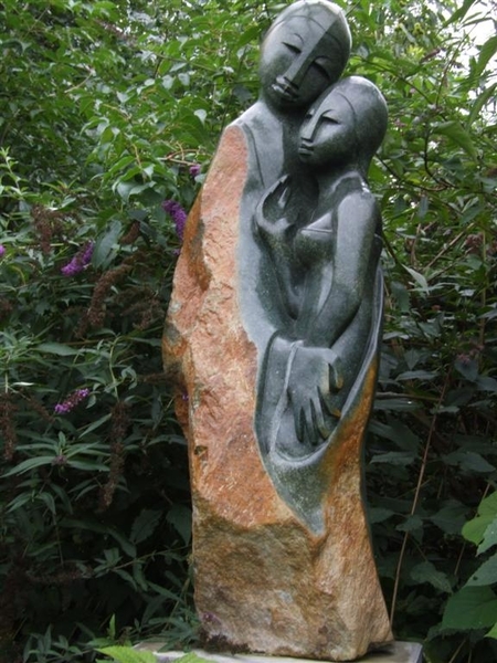 Beelden in arboretum Kalmthout