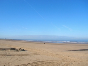 Blauwe lucht