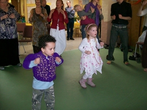 Kindertjes dansen