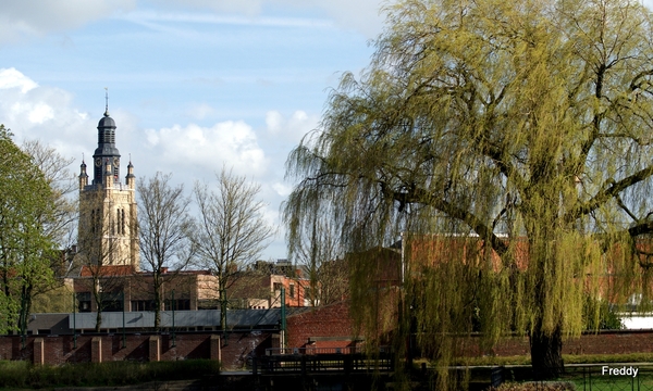 Roeselare-St Michelskerktoren-18-4-2013