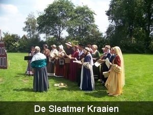 Historisch feest Sloten