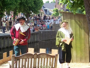 Historisch feest Sloten