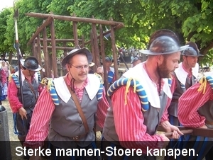 Historisch feest Sloten