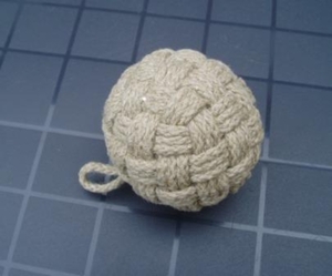 bolknoop 02 in natuurkoord