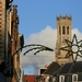 zicht op Belfort kerst