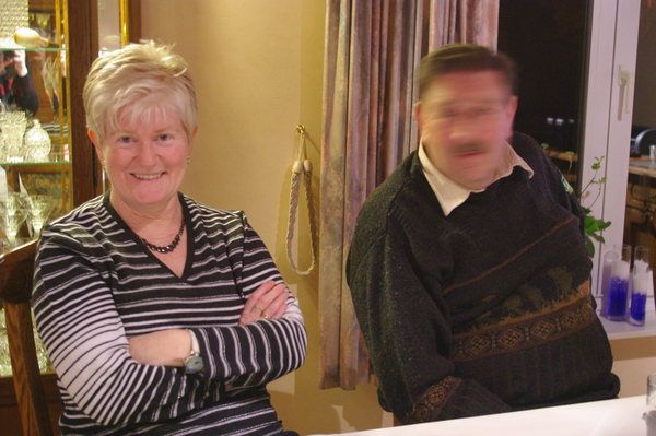 Andre heeft mee zijne kop geschud