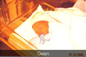 Owen 2 dagen oud!