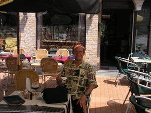 Lekker op een terras