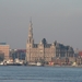 zicht op antwerpense skyline