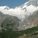 gezicht op Saas Fee