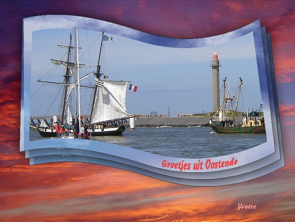 Groetjes uit Oostende