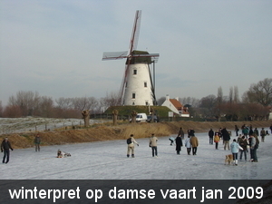 winterpret op de damse vaart jan 2009