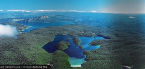Lake Waikaremoana Te Urewera national park