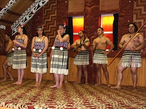 Roturua maori war dans