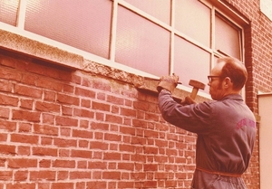 Herstellen van raamdorpel door Guilliaume