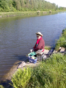 vissen op het Kempisch kanaal