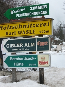 Wandeling naar Gibler Alm,1208m