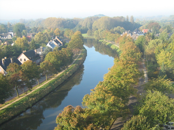 Leie in de herfst