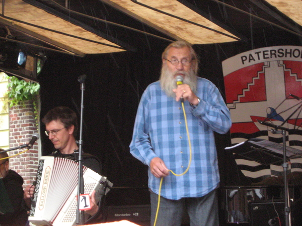 Gent Patersholfeesten 2008 Walter De Buck op het Kaatsspelplein