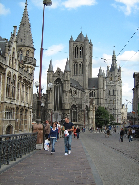 de torens van Gent