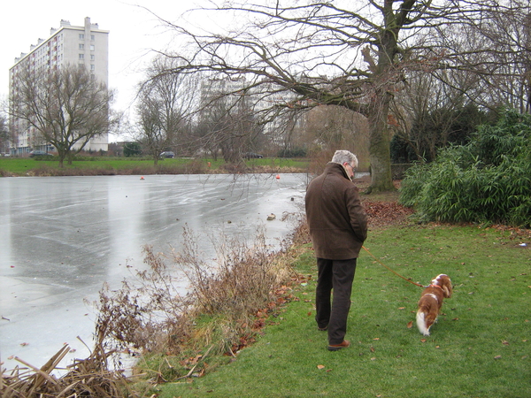 Liever lekker wandelen met het baasje