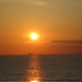 zonsondergang Belgische kust