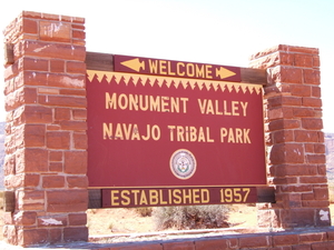 foto's reis USA- N.P. Monument  Valley
