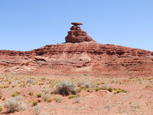 foto's reis USA- Mexican Hat 2