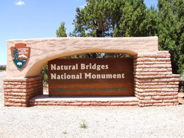 foto's reis USA - Natural Bridges N. M.