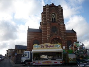 HOEILAART.FOORKRAMEN VOOR DE KERK