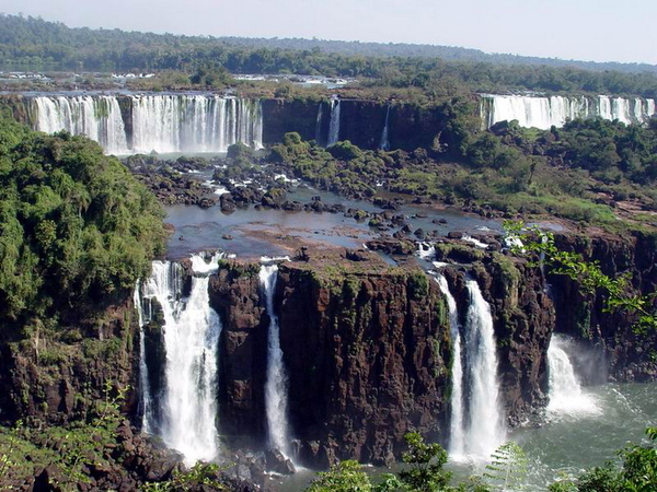 a          Brasil Iguazu brasil Grootste waterval ter wereld