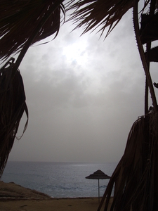 Het eenzame strand...