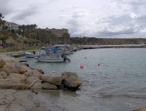 Het haventje van Coal Beach...
