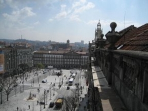 Praca da Liberdade vanaf de hotelkamer