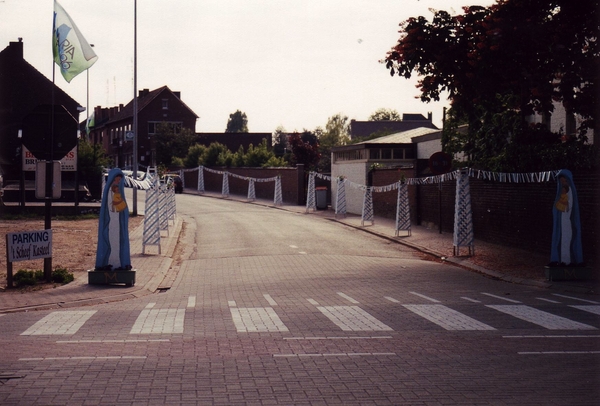 Zicht van Gerdingerpoort naar Boogschuttersstraat