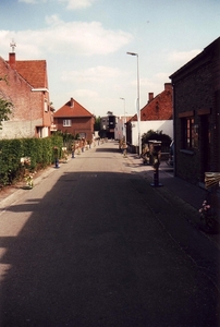 Zicht kozijnstraat v.a Nieustadpoort