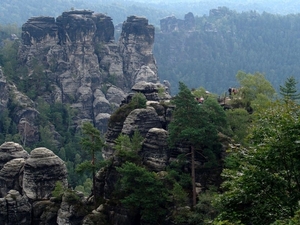 Basteirotsen en Festung Knigstein