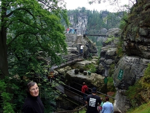 Basteirotsen en Festung Knigstein