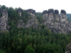 Basteirotsen en Festung Knigstein