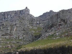 Kabellift op de Tafelberg