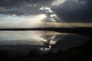 God ziet U. Hier vloekt men niet (Lake Elmenteita)