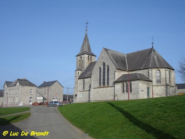 Ardennen Adeps wandeling Villers-Deux-Eglises