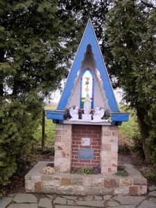 Kapelletje langs de weg in Belgi