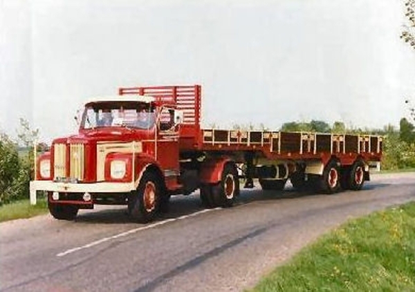 Scania Torpedo + Zwalve Oplegger