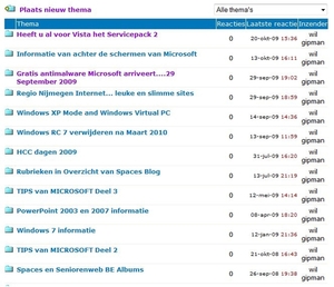 Heeft u al voor Vista Servicepack 2 op de Pc?